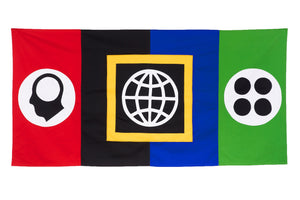 Matt Mullican, Untitled (Banner)