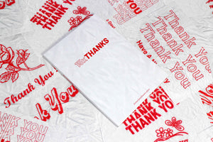 15xTHANKS Postcard Set